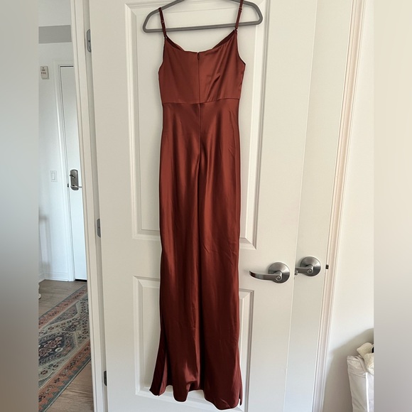 Revelry Cinnamon Bridesmaids Dress - Picture 6 of 9